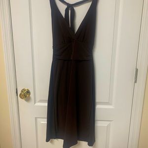 Brown halter dress Size S